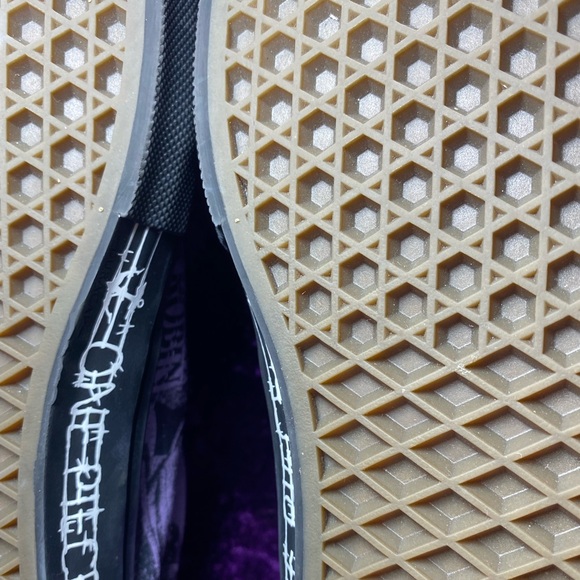 VANS x One Piece Skate Old Skool Shoes Mens 7 Purple GUC - Picture 8 of 14